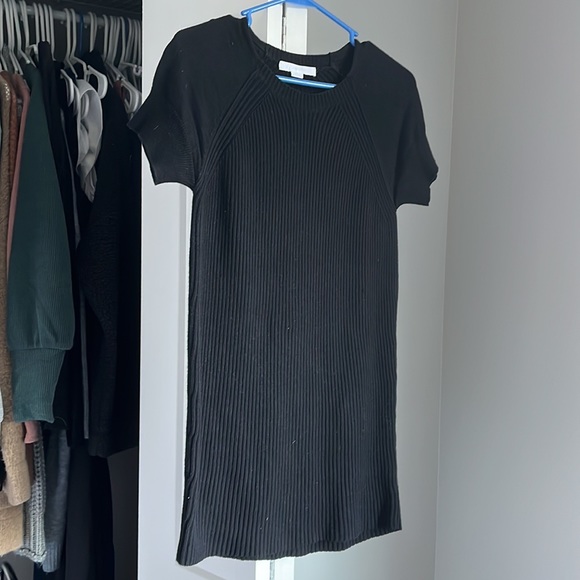 Alexander Wang Black Sweater Dress - Picture 2 of 7